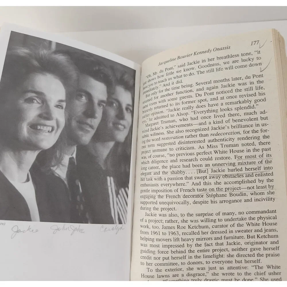 Vintage JFK John F. Kennedy and Jacqueline‎ B. Kennedy Book Bundle